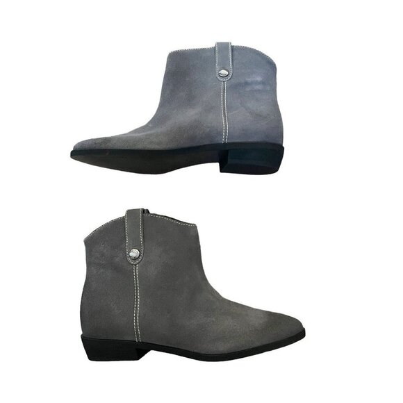 Michael Kors Ashton Ankle Boots Bootie Gray Women's US Size 7 M $175 Worn Once - Picture 10 of 11
